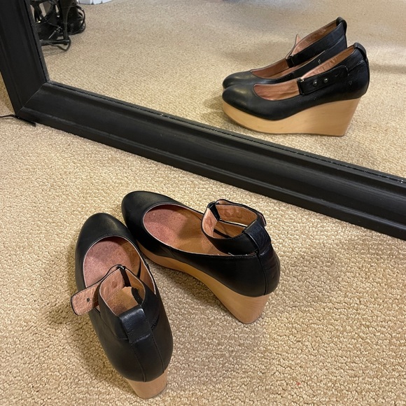 Wedges ballerinas flats Mary Jane - Picture 6 of 14